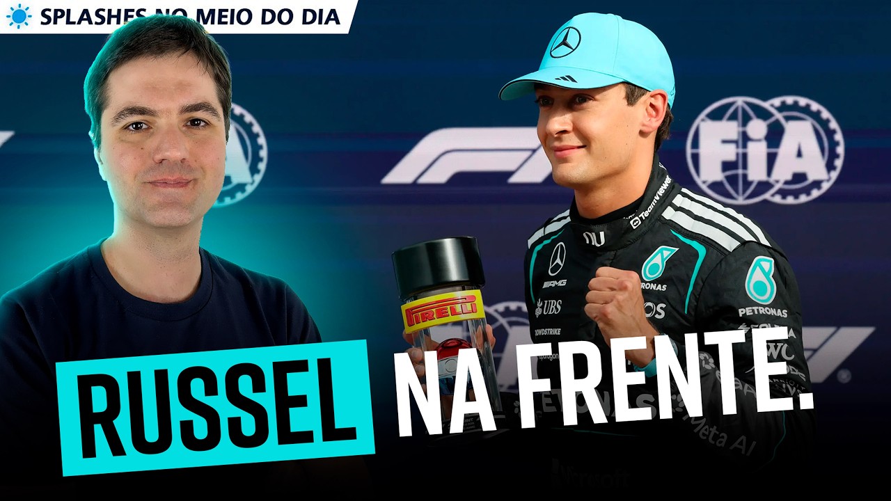 Russell na frente, Norris persegue, Bortoleto no Q3: a F1 está de volta! #f1