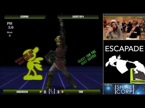 Drugfreechu (GnW) vs Thor (Link) - Escapade Loser's Top 8