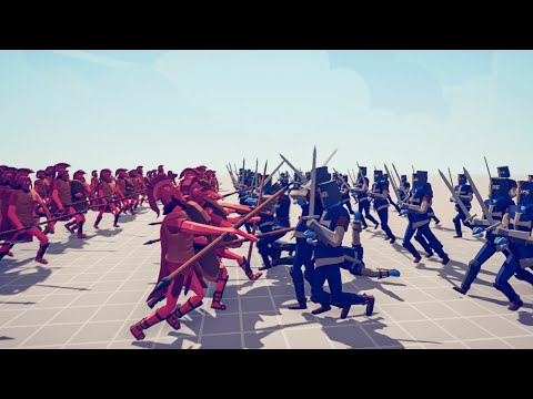 SHIELD UNITS vs RANGED UNITS - Totally Accurate Battle Simulator TABS