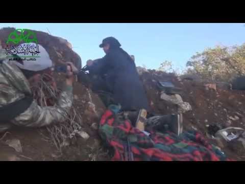 نصب كمين لقوات النظام من قبل كتائب أنصار الشام في تشالما في ريف اللاذقية