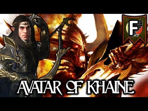 ALITH ANAR, AVATAR OF KHAINE FINALE! - Total War Warhammer 2 High Elves Campaign Finale