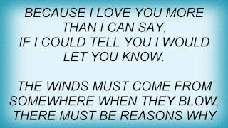 Jimmy Somerville - If I Could Tell You Lyrics