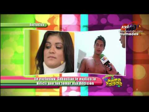 sebastian martingaste y julia hablan de su salida en el concierto (22-03-10 para todos)