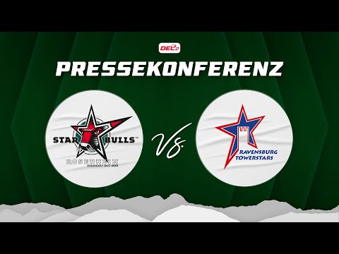 Starbulls Rosenheim vs Ravensburg Towerstars - Press Conference