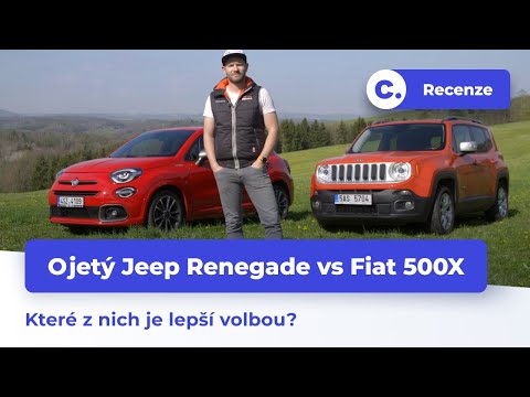 Ojetý Jeep Renegade a Fiat 500 X - Stejný podvozek neznamená stejné auto. Jaké mají rozdíly?