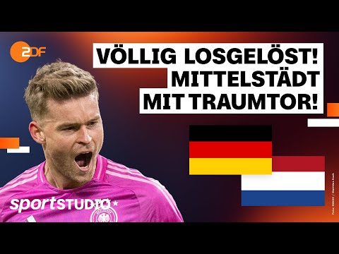 Deutschland – Niederlande Highlights | Länderspiel | sportstudio
