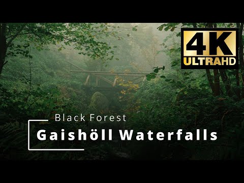 Gaishöll Waterfalls | Wasserfälle | Black Forest | Schwarzwald | Sasbachwalden | 4K Ultra HD