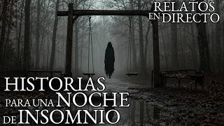 NOCHE DE RELATOS EN DIRECTO PARA UNA VELADA LLUVIOSA | RELATOS DE TERROR