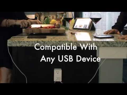 AMZER Dual-USB Wall Charger with Surge Protection