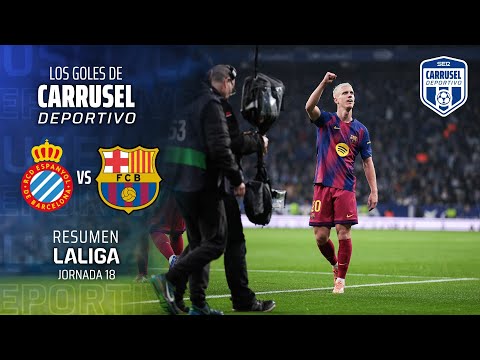 El Derbi lo decantó Joan García - Resumen de goles del RCD Espanyol 0-2 FC Barcelona