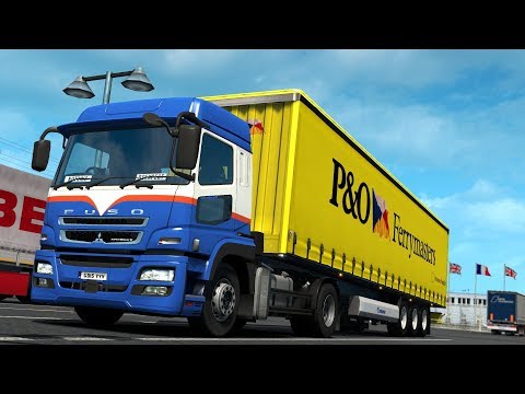 ETS2 1.30 ProMods 2.25 Mitsubishi Fuso  Portsmouth - Dover