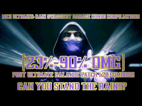 Mortal Kombat 11: Ultimate Rain Highest Damage Combo Compilation