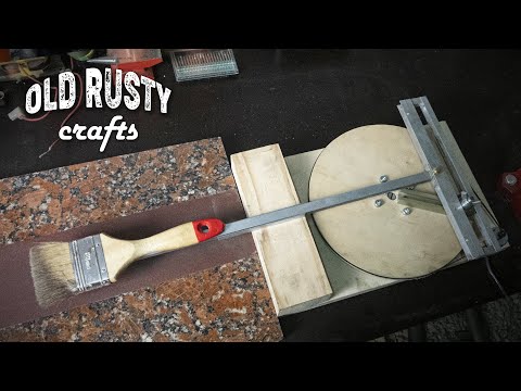 A STRANGE idea. Automatic grinding table for the lazy.