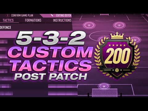 THE NEW META - TOP 100 BEST PRO 532 CUSTOM TACTICS POST PATCH FEBRUARY - FIFA 21 ULTIMATE TEAM