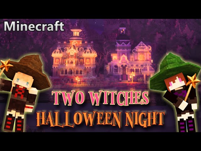 Two Witches Halloween Night Minecraft Map