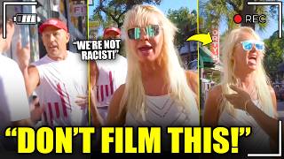 Trump Supporters Have Public MELTDOWN Over MAGA Hat 