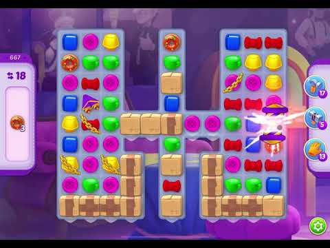 HomeScapes Level 667 no boosters