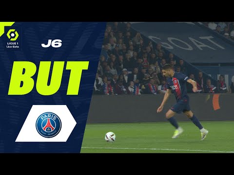 But Achraf HAKIMI (8' - PSG) PARIS SAINT-GERMAIN - OLYMPIQUE DE MARSEILLE (4-0) 23/24