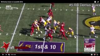 RSP Boiler Room No. 95  RB Derrius Guice (LSU) and Judging Speed on the Field