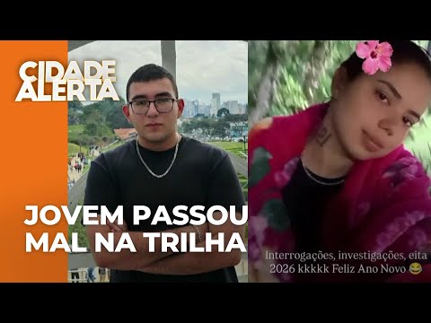 Woman leaves her colleague at Pico do Paraná and descends into the forest with other men.