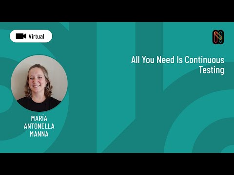 All You Need Is Continuous Testing