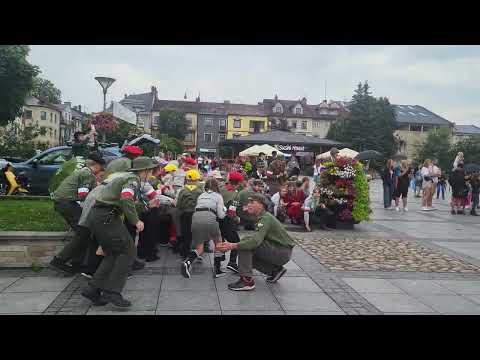 Rekonstrukcja historyczna w Nowym Targu Zdobycie przez harcerski Batalion „WIGRY” Pałacu Mostowskich