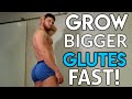 Grow Your Glutes - 4 At Home Exercises to get a Bigger Butt Fast!