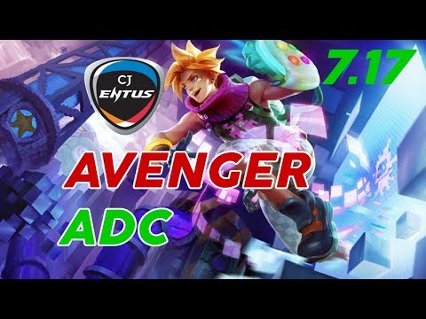 CJ Entus Avenger Ezreal ADC Patch 7.17