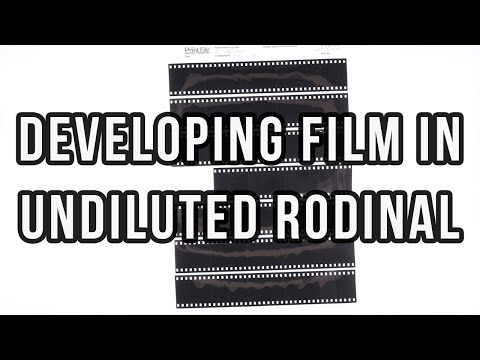 Developing with Undiluted Rodinal