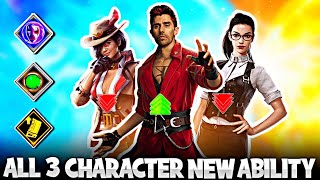 All 3 character new ablity test full details in tamil / after ob37 update - Dk gaming 10