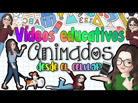 Cómo hacer vídeos educativos animados apps gratis/ Usa Zepeto/ videos creativos animados con avatar