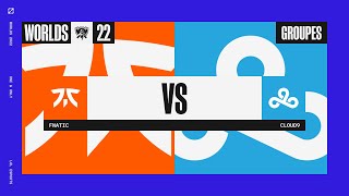 Worlds 2022 - Group Stage - D5 - FNC vs C9