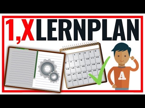 Lernplan erstellen für Bestnoten im Studium (5 Schritte) 📅
