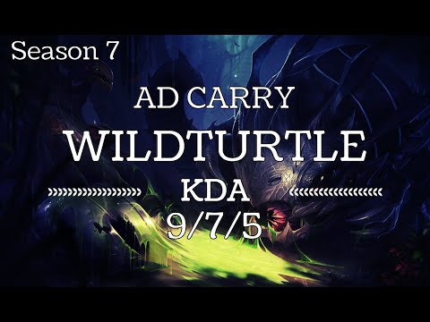 WildTurtle - KogMaw vs Tristana - NA - Gameplay Highlight S7