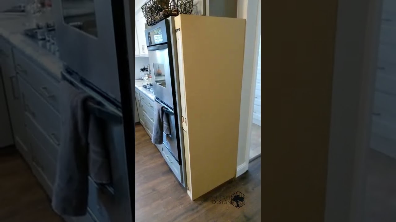 Adding some spice to the kitchen with a built-in, slide out, spice rack. Part 1