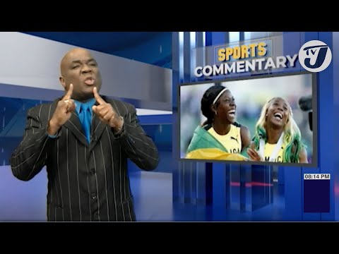 Shelly Ann Fraser Pryce and Shericka Jackson TVJ Sports Commentary