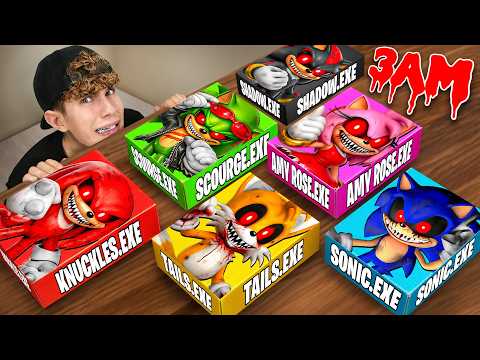 DO NOT OPEN EVIL MYSTERY SONIC BOXES at 3 AM!!