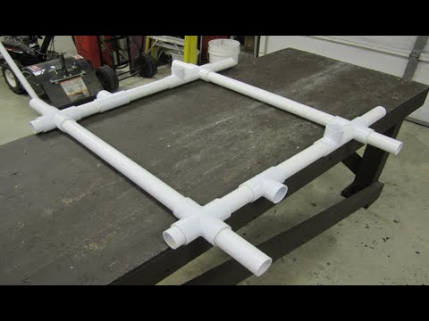 Part 4 of 29 - PVC 4-Wheel Bike – How to Build and Assemble the Floor