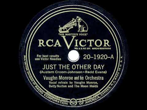 1946 Vaughn Monroe - Just The Other Day (Vaughn, Betty Norton & The Moon Maids, vocal)