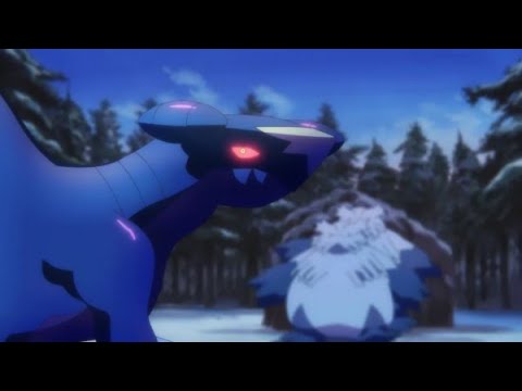 Alpha Garchomp vs Abomasnow | Pokémon: Hisuan Snow