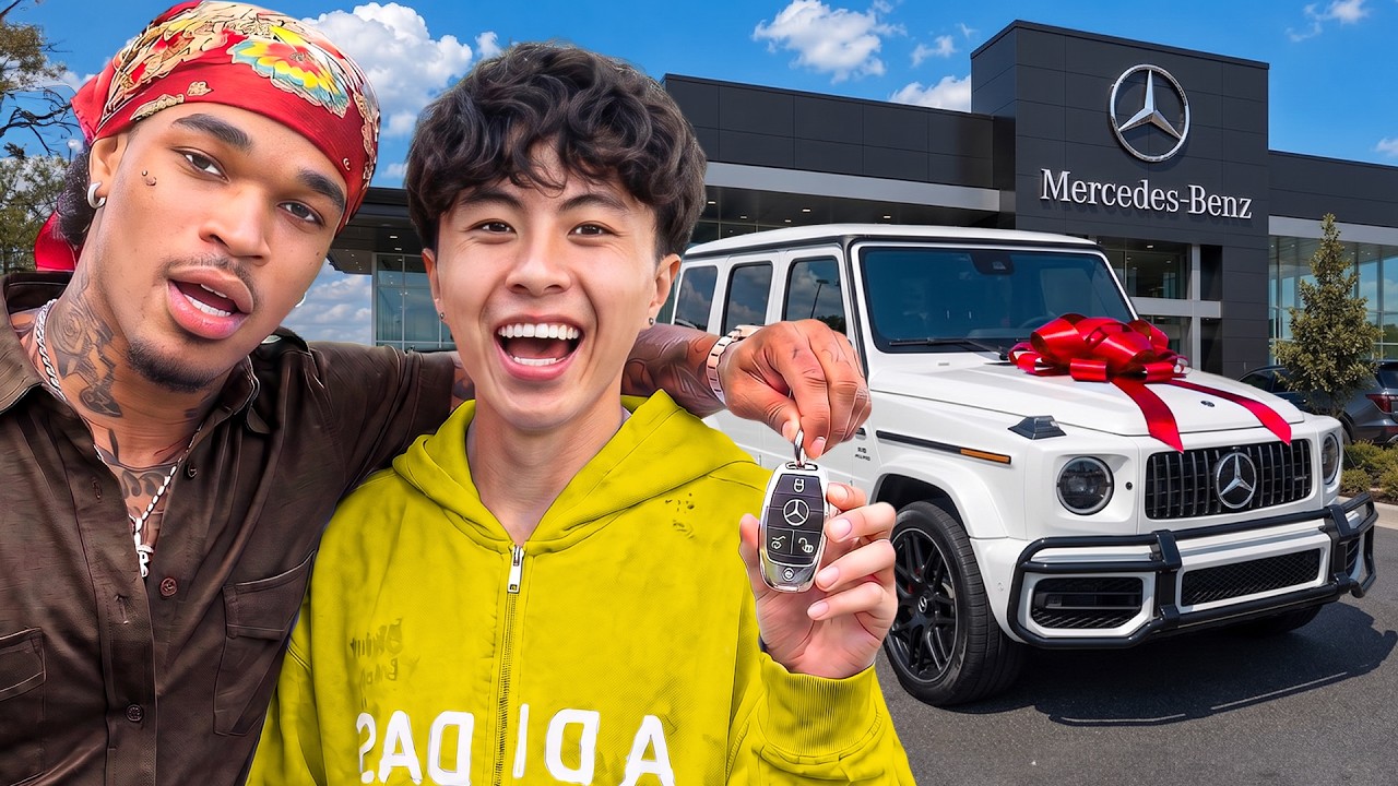 I Gave RayAsianBoy a BRAND NEW CAR!