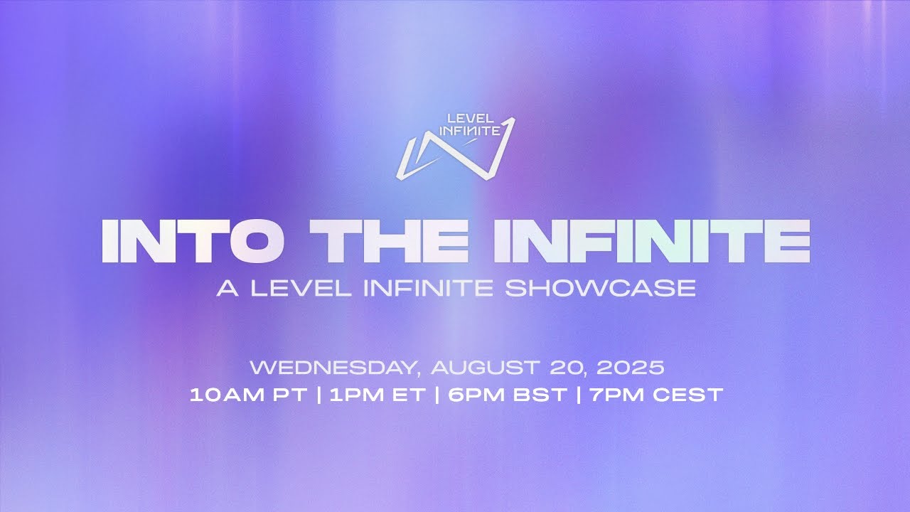 Into the Infinite: A Level Infinite Showcase 2025 sırasında gösterilen her oyun
