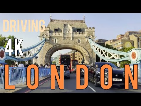 London Drive 4K | A Calm Daytime Ride Through Central London