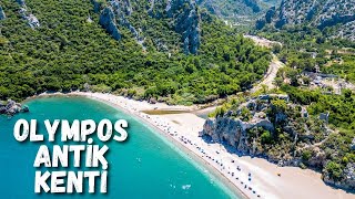 Olympos Antik Kenti ve Olympos Plajı - Antalya Gezilecek Yerler - Antalya Turkey
