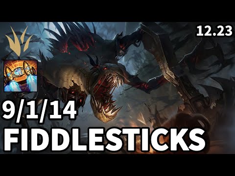 Fiddlesticks Jungle vs Kayn - EUW Master | Patch 12.23