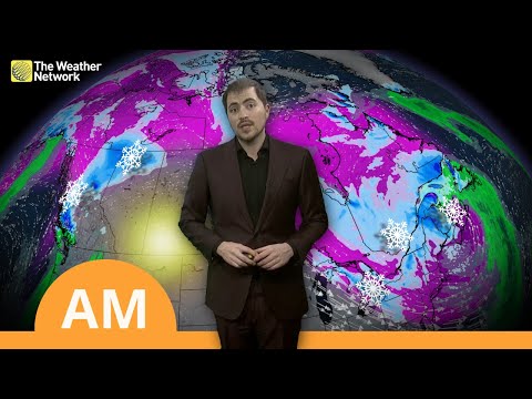 Canada's National Forecast - November 17, 2025 | #WeatherAM
