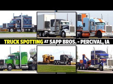 Truck Spotting at Sapp Brothers Truckstop