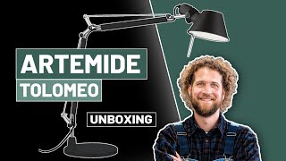 Artemide TOLOMEO Mini Tavolo Tischleuchte (Unboxing & Aufbau)