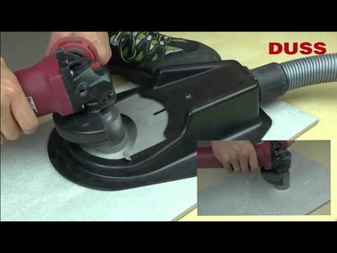 DUSS Absaughaube ASF - Für staubfreies Fliesenbohren