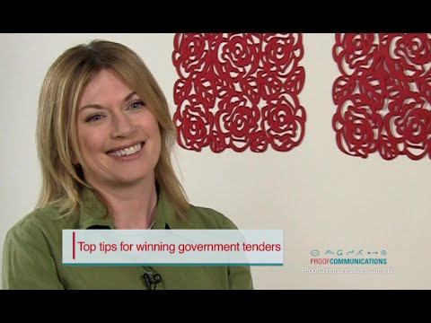 How to Write a Winning Government Tender | Proof Communications